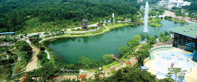울산대공원 전경 사진
