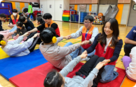 난치병 아동 봉사 사진