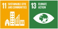 11. Sustainable Cities and Communities, 13. Climate Action